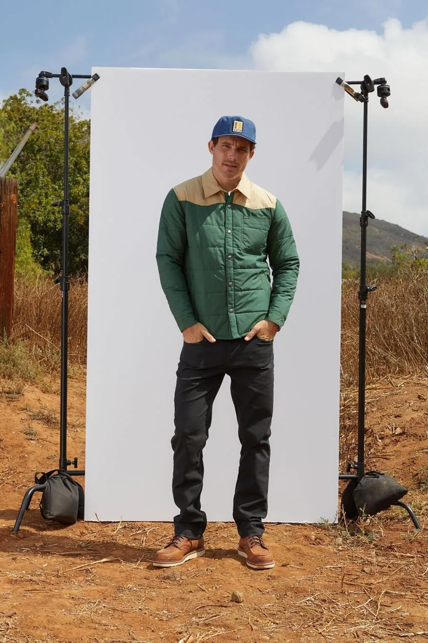 BRIXTON - CASS JACKET - PINE NEEDLE/SAND