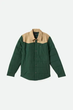 BRIXTON - CASS JACKET - PINE NEEDLE/SAND