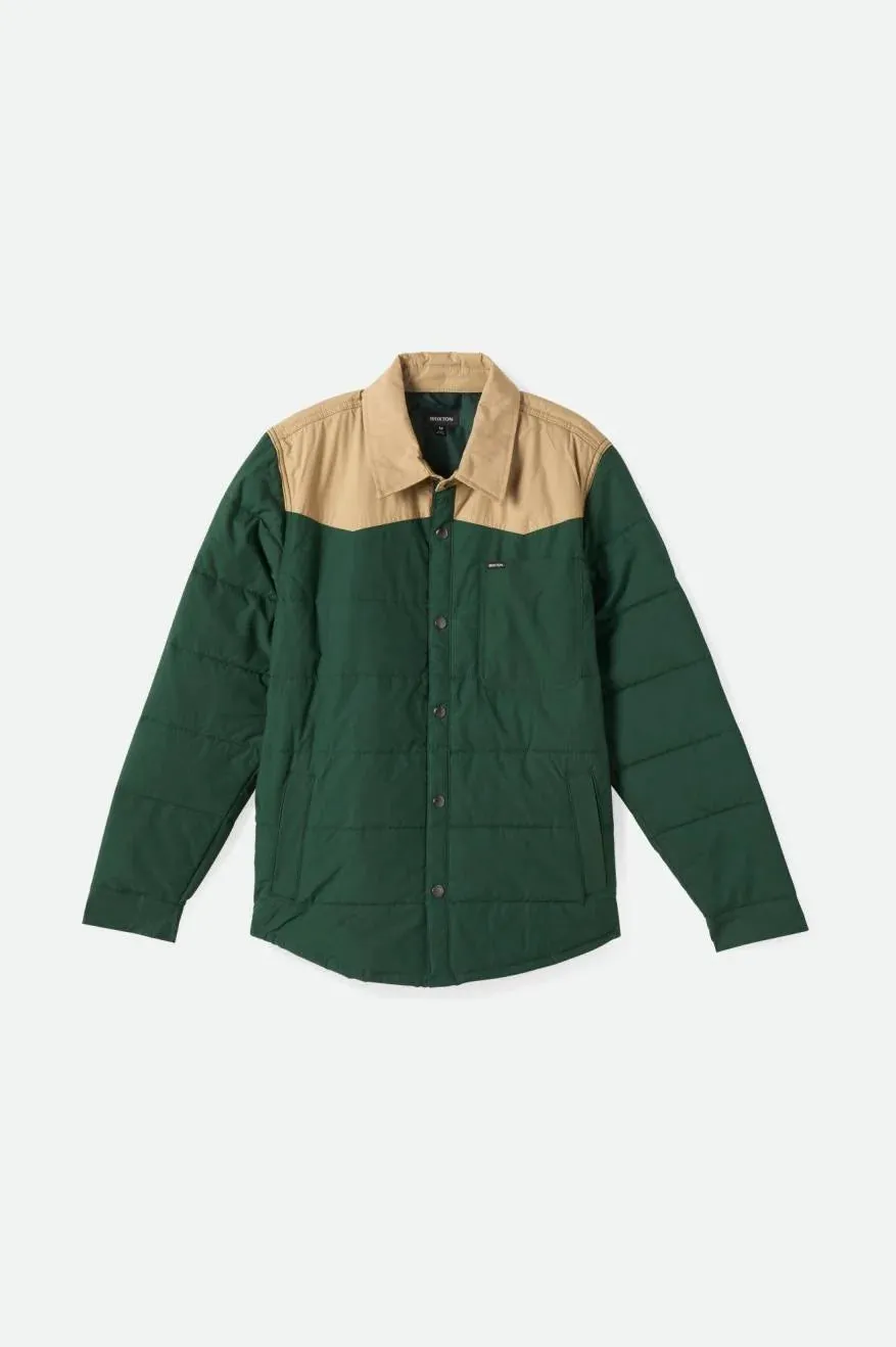 BRIXTON - CASS JACKET - PINE NEEDLE/SAND
