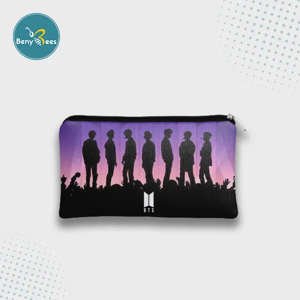 BTS Pencil / Pen Pouch (Digitally printed on Cloth)