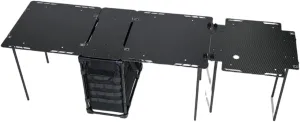 Camping Table, Carbon Fiber and Aluminum Folding Table, Easy to Carry, Perfect for Outdoor, Picnic, Cooking, Beach, Hiking, Fishing,A