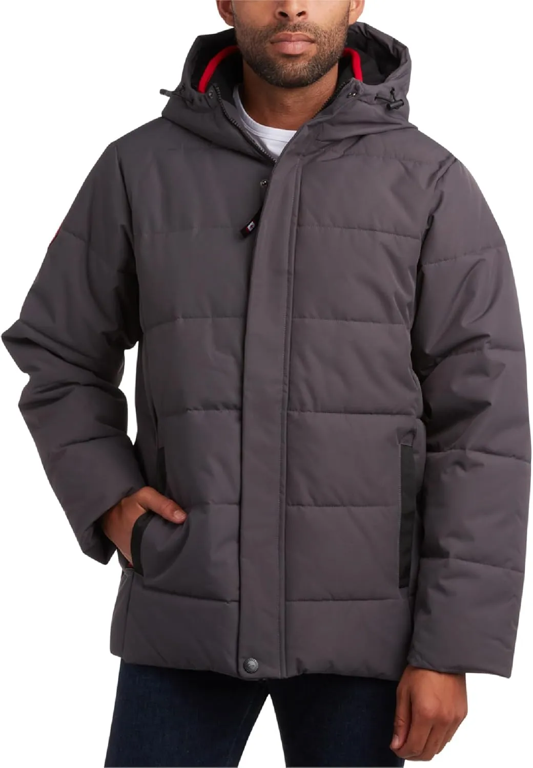 CANADA WEATHER GEAR Men's Winter Jacket – Heavyweight Puffer Jacket – Casual Coat for Men (M-XXL)
