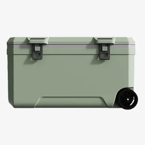 Car Camping Coolers for Audi Q1/Q2/Q3/Q4/Q5/Q6/Q7/Q8/TT, Waterproof Portable Cooler, Leak Proof Picnic Insulated Bag, Ultra-Light Premium Ice Chest Box,A-Green-120L