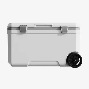 Car Camping Coolers for Mazda CX-7/Demio/Premacy/RX-7/RX-8/Tribute, Waterproof Portable Cooler, Leak Proof Picnic Insulated Bag, Ultra-Light Premium Ice Chest Box,B-White-70L