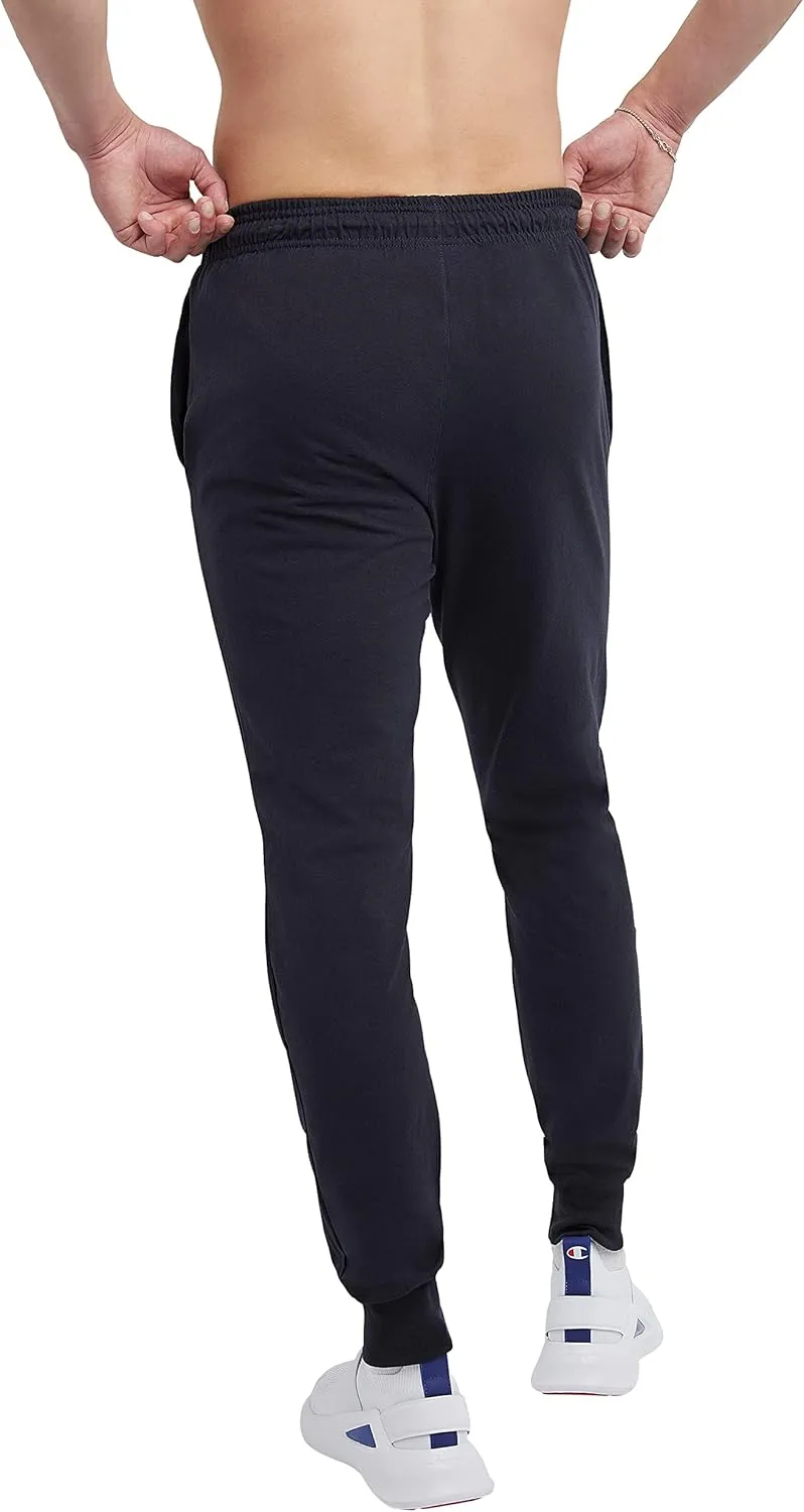 Champion Men's Joggers, Lightweight Lounge Pants, Jersey Graphic Pants for Men, 31"