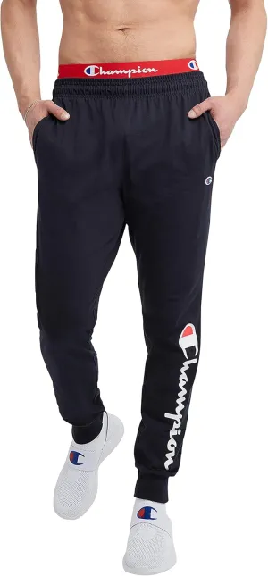 Champion Men's Joggers, Lightweight Lounge Pants, Jersey Graphic Pants for Men, 31"