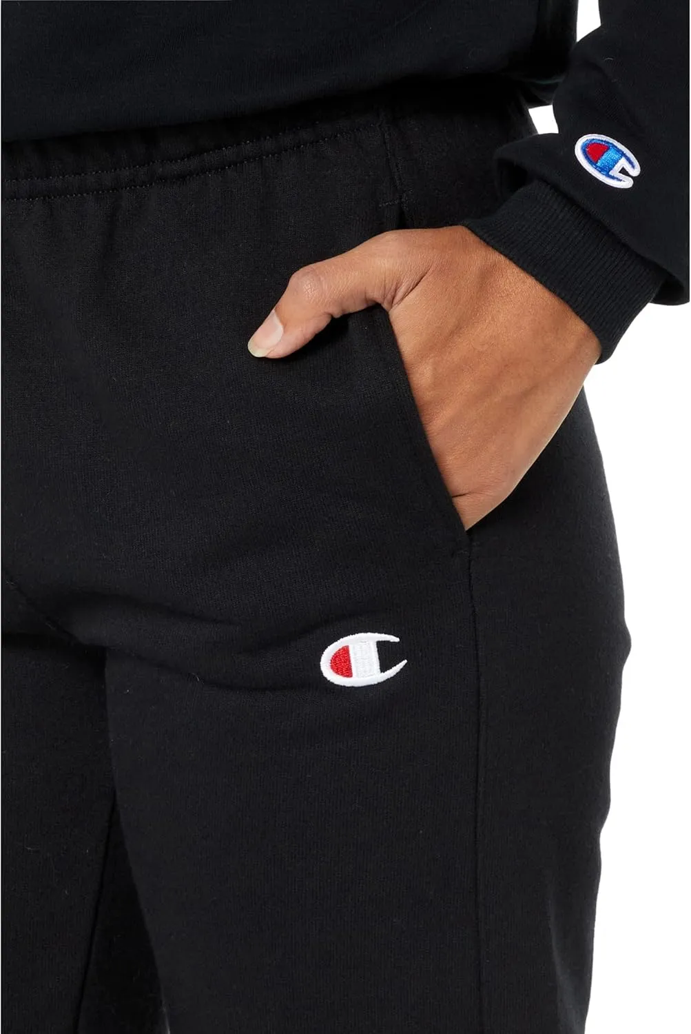 Champion Women's Reverse Weave Joggers, Left Hip C