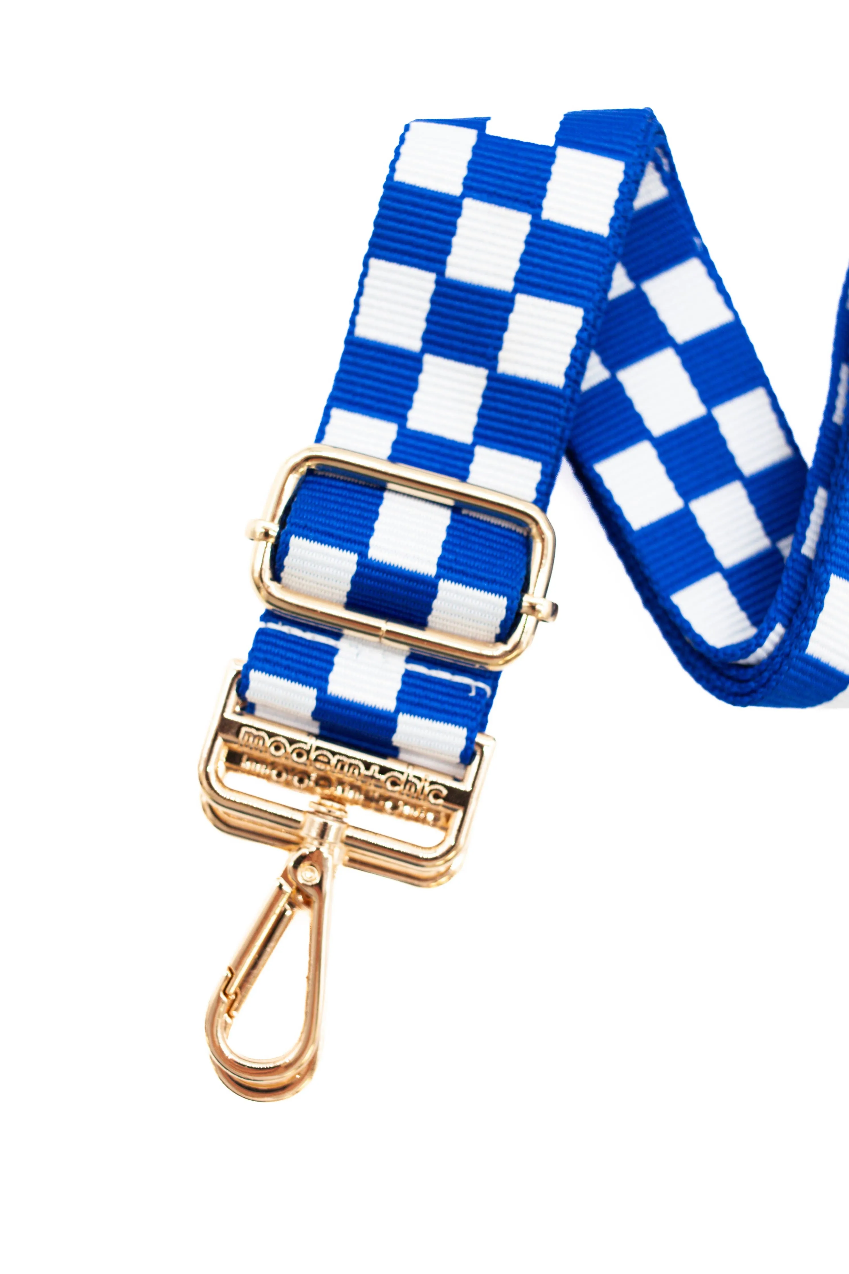 Checkered Adjustable Bag Strap