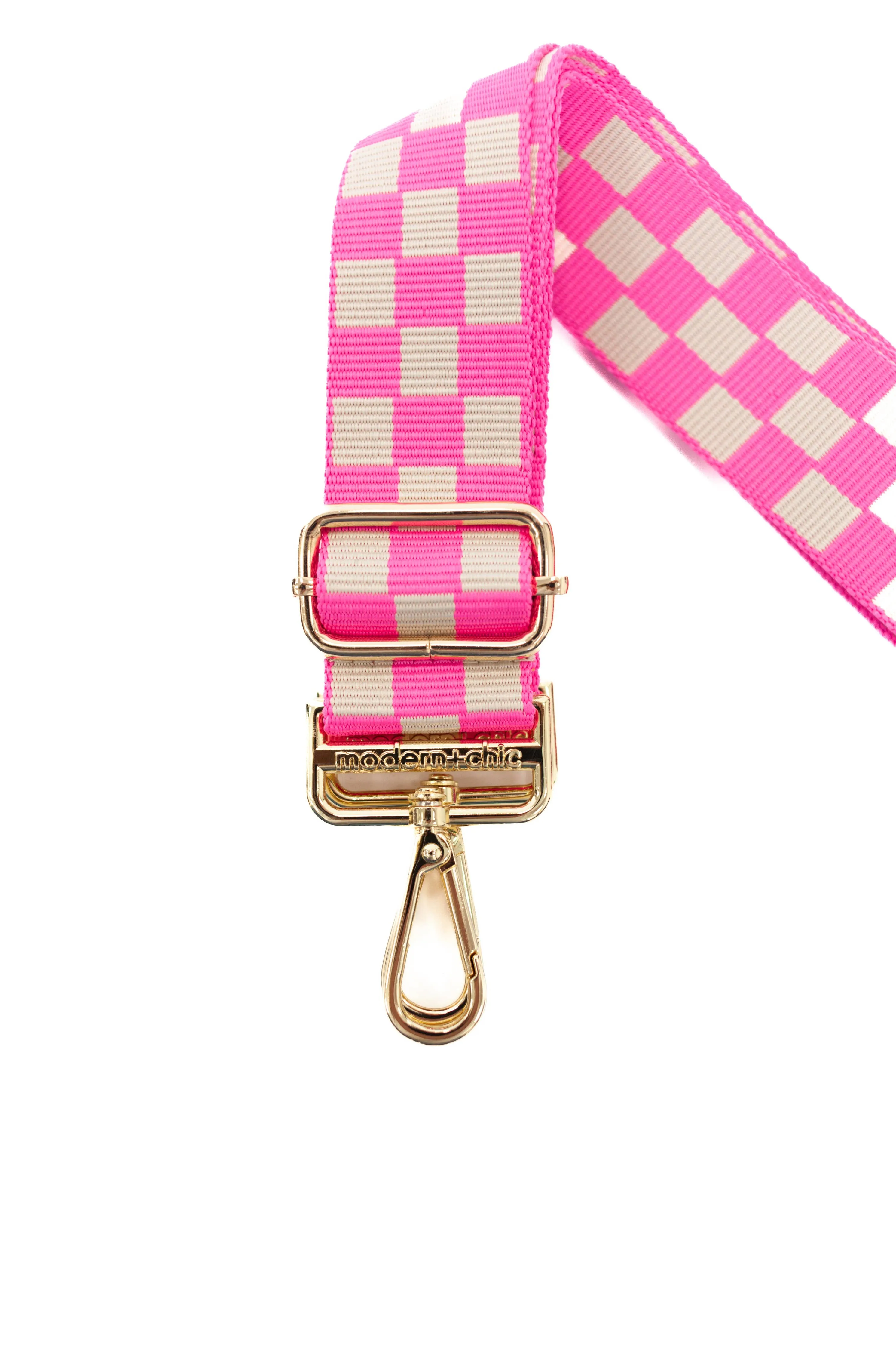 Checkered Adjustable Bag Strap