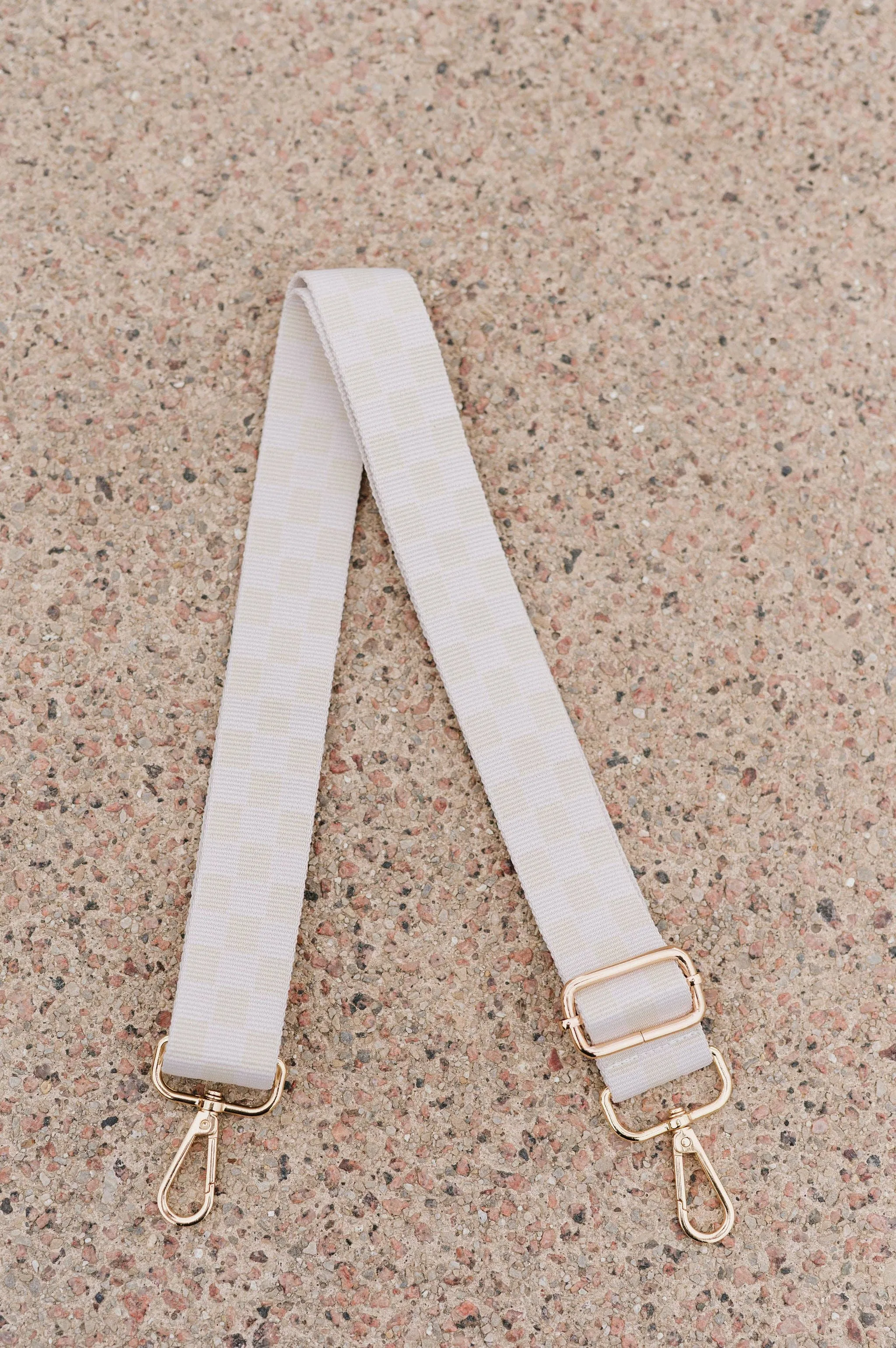 Checkered Adjustable Bag Strap