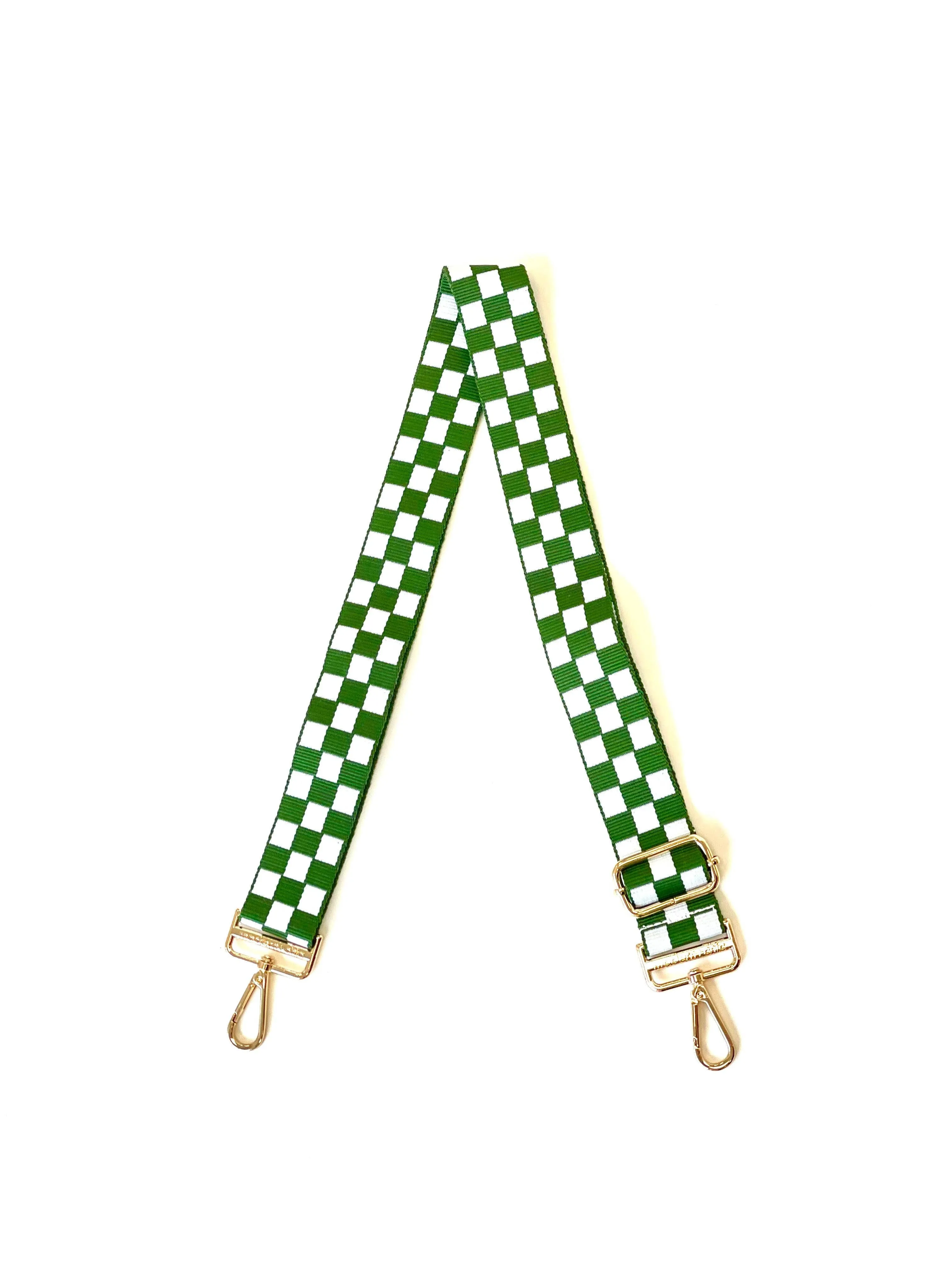 Checkered Adjustable Bag Strap