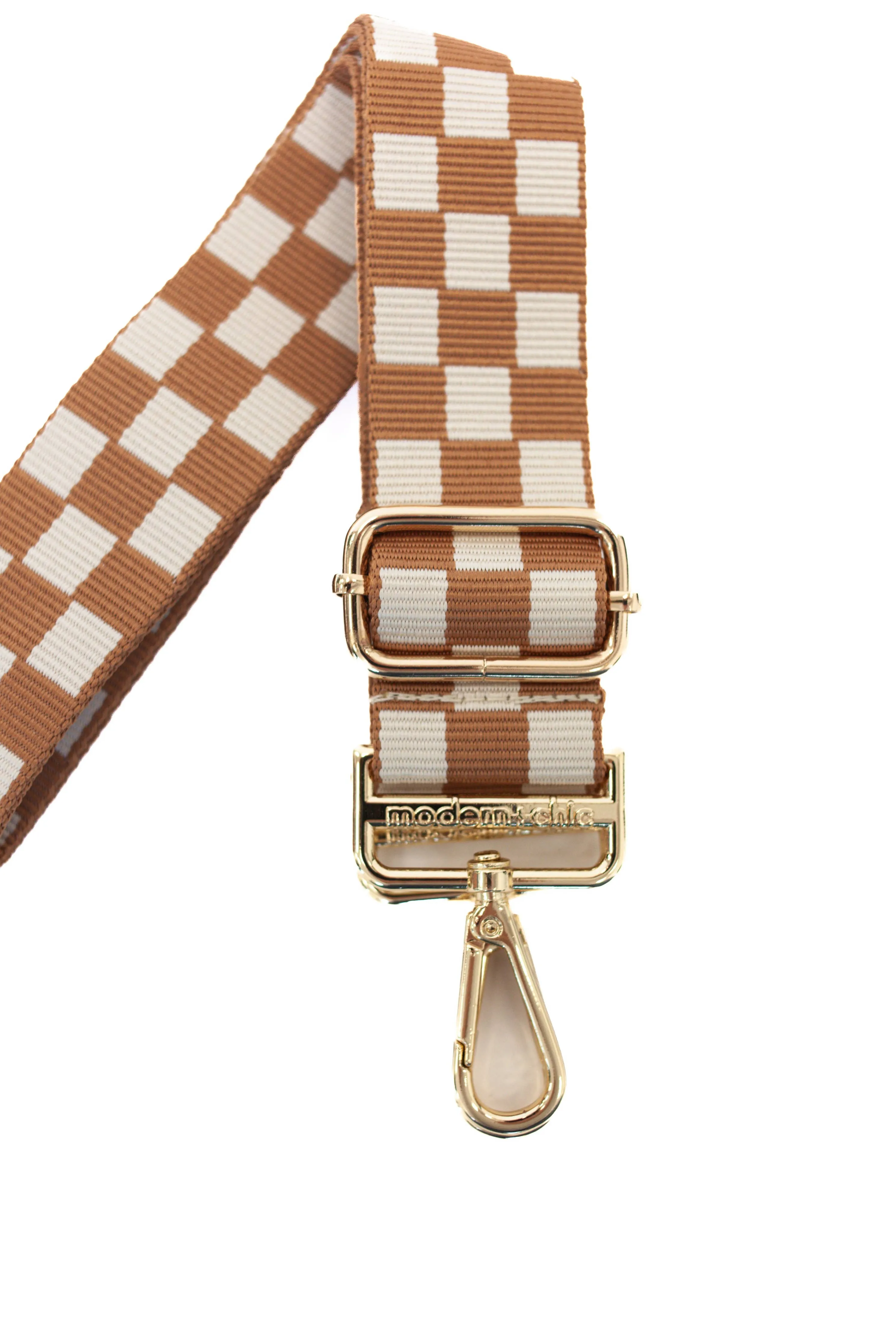 Checkered Adjustable Bag Strap