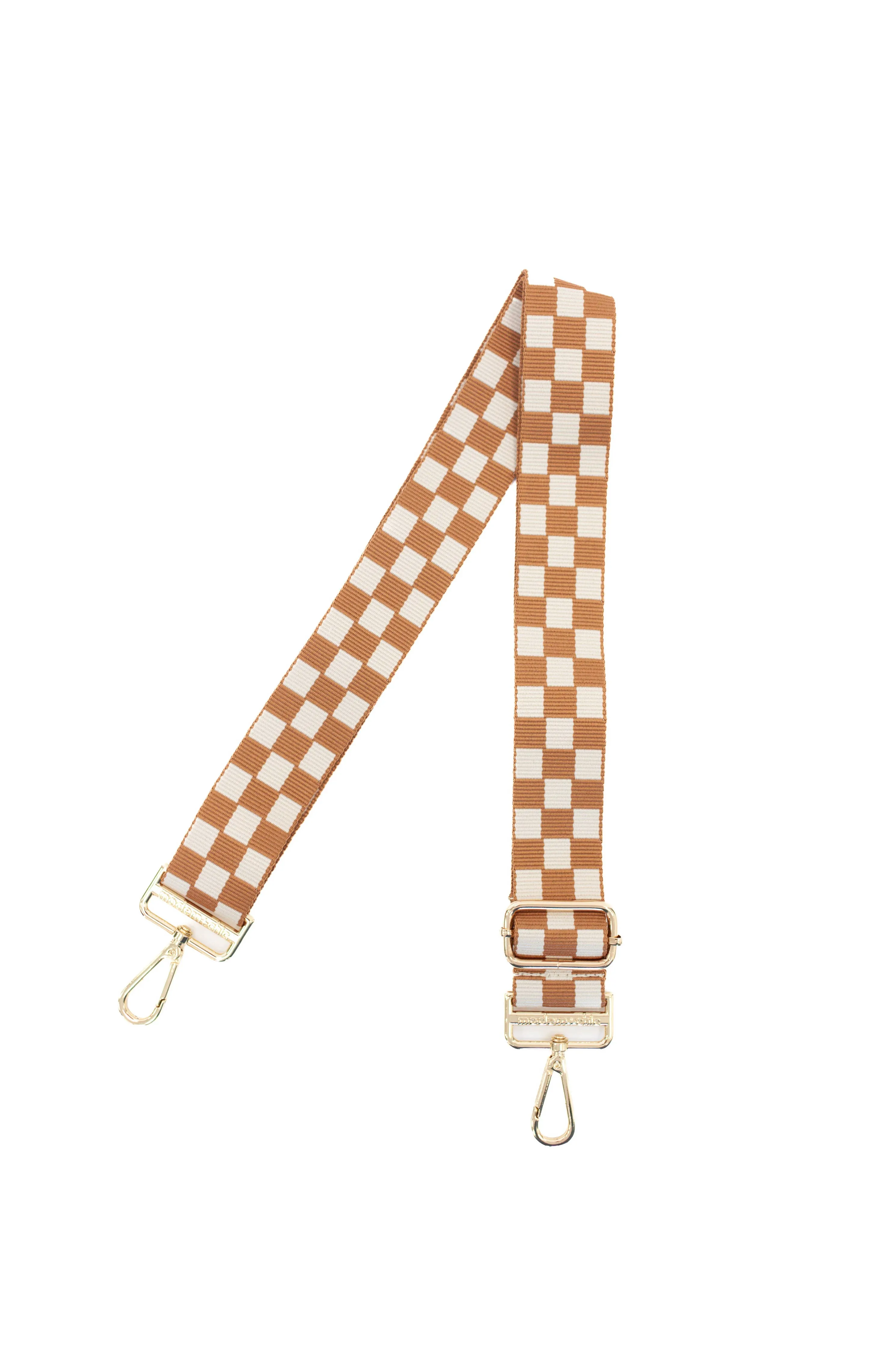 Checkered Adjustable Bag Strap