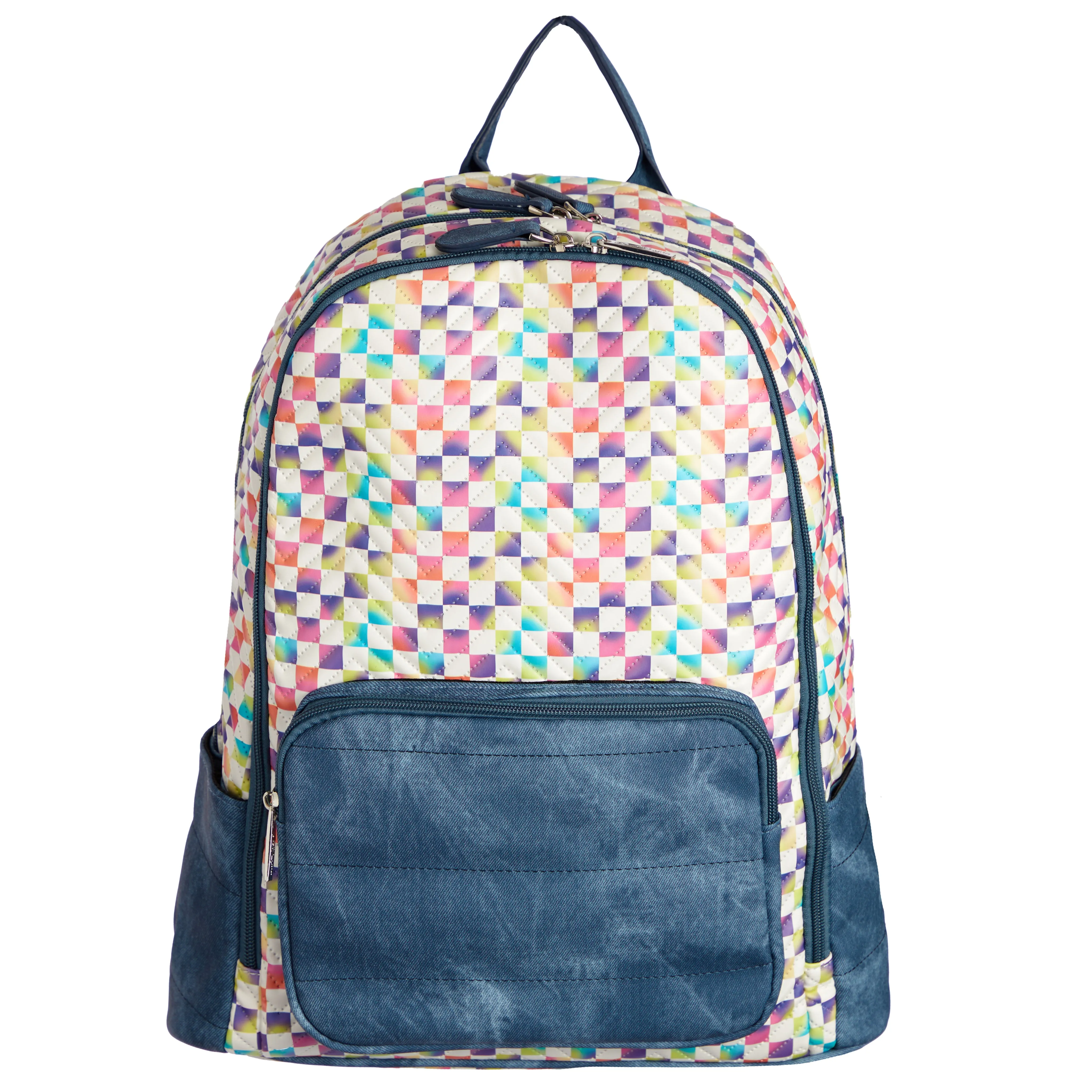 Checkered Backpack