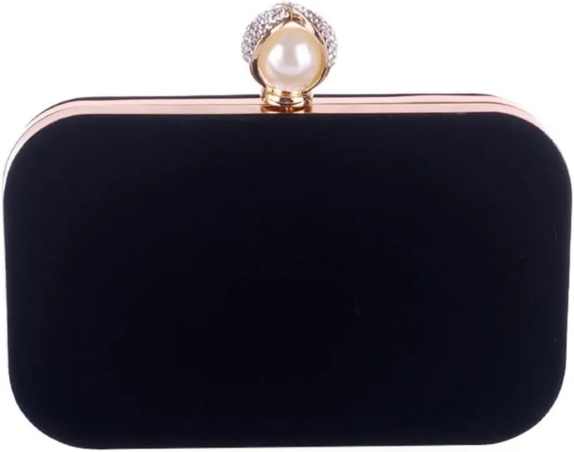 Checkered Chain Diagonal Straddle Bag Dinner Handheld Evening Dress Paired with Handbag