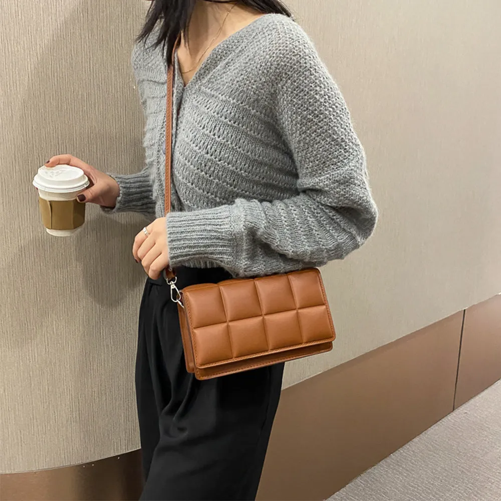 Checkered Chic Crossbody