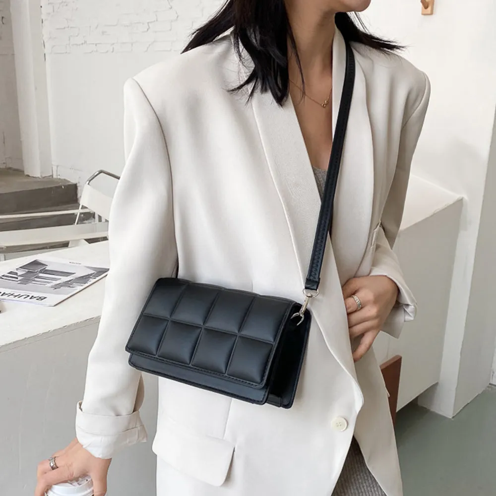 Checkered Chic Crossbody
