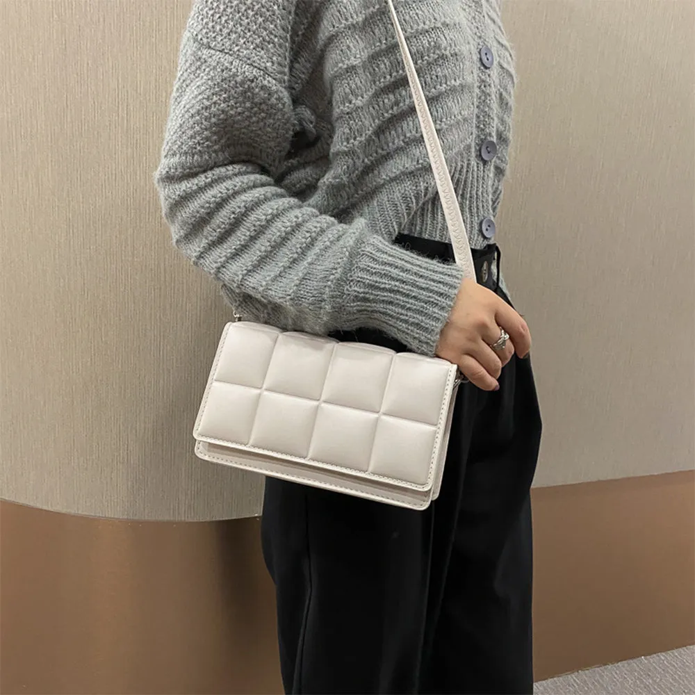 Checkered Chic Crossbody