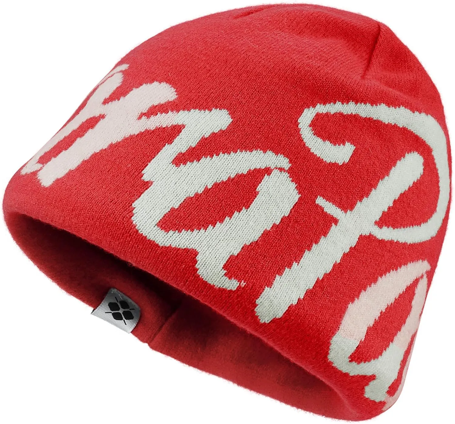 Clakllie Y2k Beanies for Women Men Cool Knitted Hats Graphic Beanie for Skiing Hip Hop Skullcap
