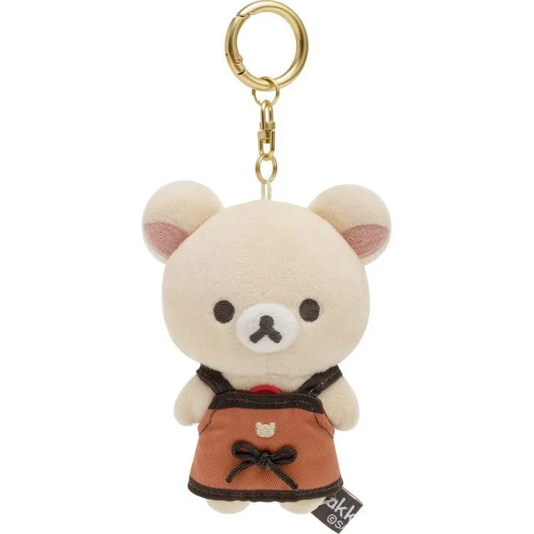 [Clearance]#[Rilakkuma] -BASIC RILAKKUMA HOME CAFE - Burasage Mascot Strap -Korilakkuma San-X Official Japan 2023