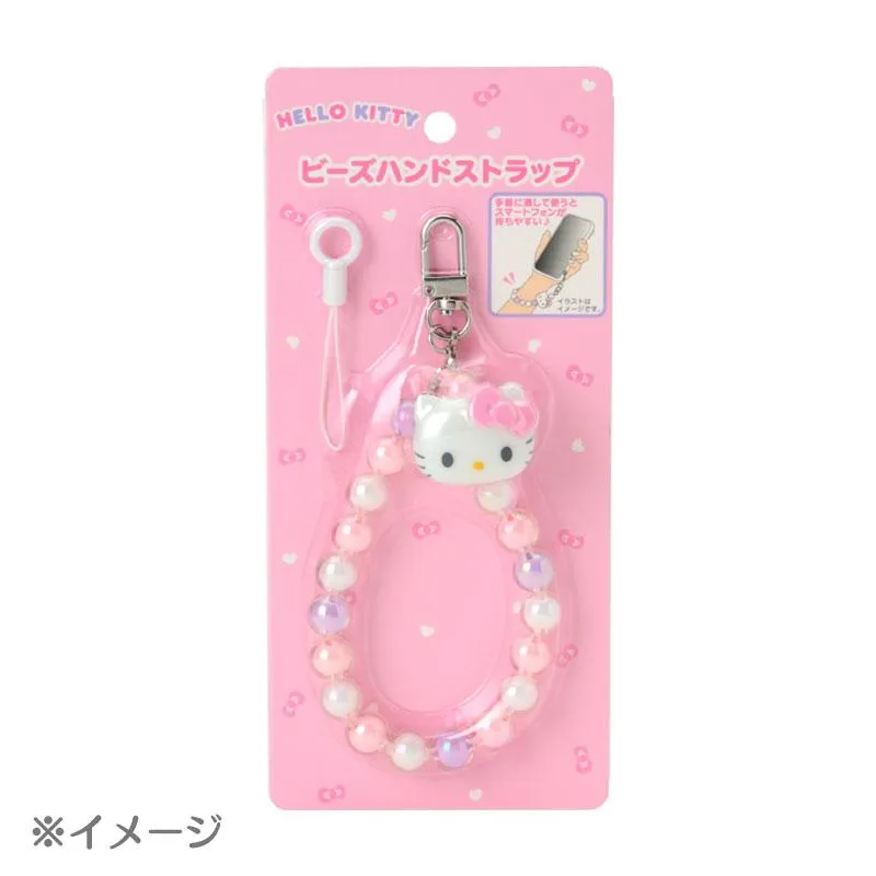 [Clearance]#[Sanrio] Beaded Hand Strap - Kuromi [FEB 2025] Sanrio Original Japan