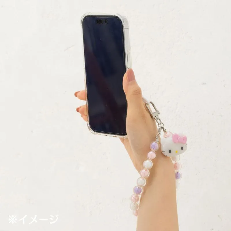 [Clearance]#[Sanrio] Beaded Hand Strap - Kuromi [FEB 2025] Sanrio Original Japan
