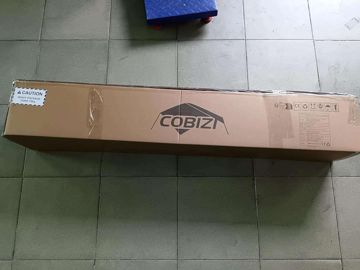 COBIZI 10x20 Pop Up Canopy with 6 Sidewall,Heavy Duty Canopy UPF 50  All Season Wind Waterproof Commercial Outdoor Wedding Party Tents for Parties Canopy Gazebo with Roller Bag(10 x 20 ft Khaki)
