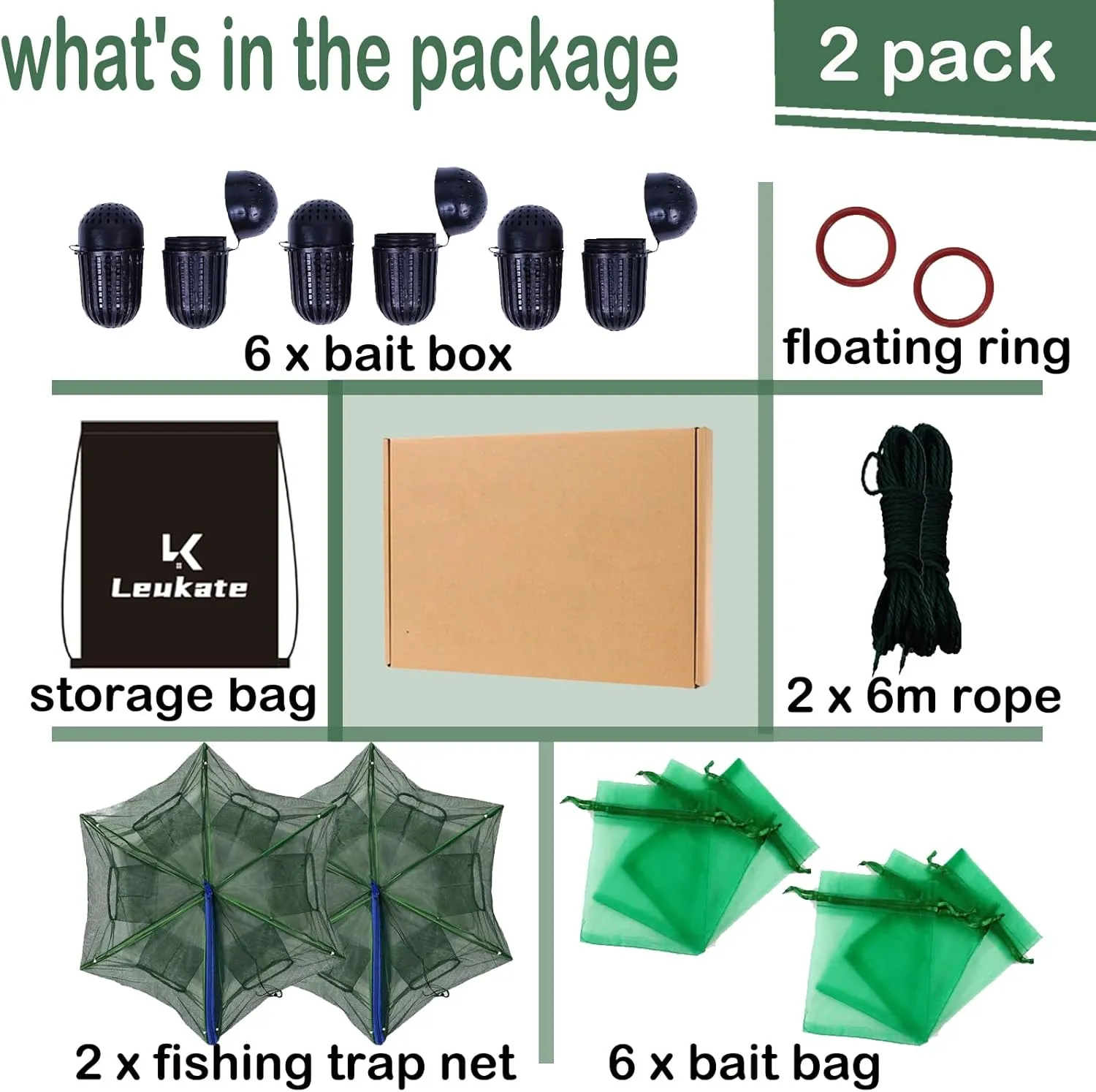 Collapsible Fishing Bait Minnow Trap - Durable Fish Trap Net for Minnow, Crab, Crayfish, Shrimp Fish Trap Net - Designed for Minnows and Beyond