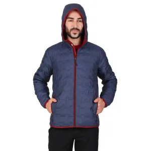 Columbia Men Navy Blue Delta Ridge Down Hooded Jacket