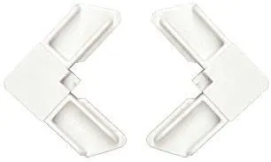 CRL White Storm Door Bottom Screen Corner - 10 Pack