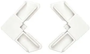 CRL White Storm Door Bottom Screen Corner - 10 Pack