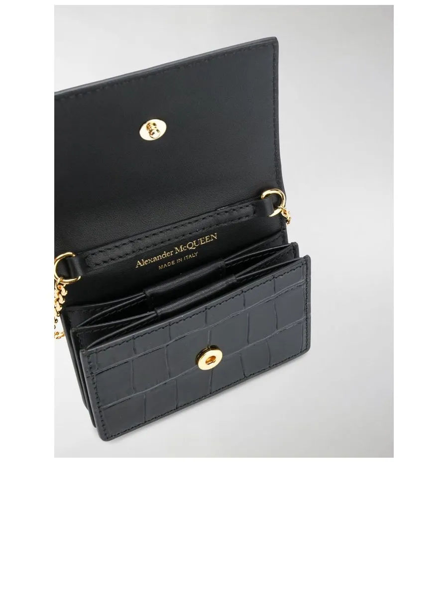 Crocodile Effect Chain Wallet