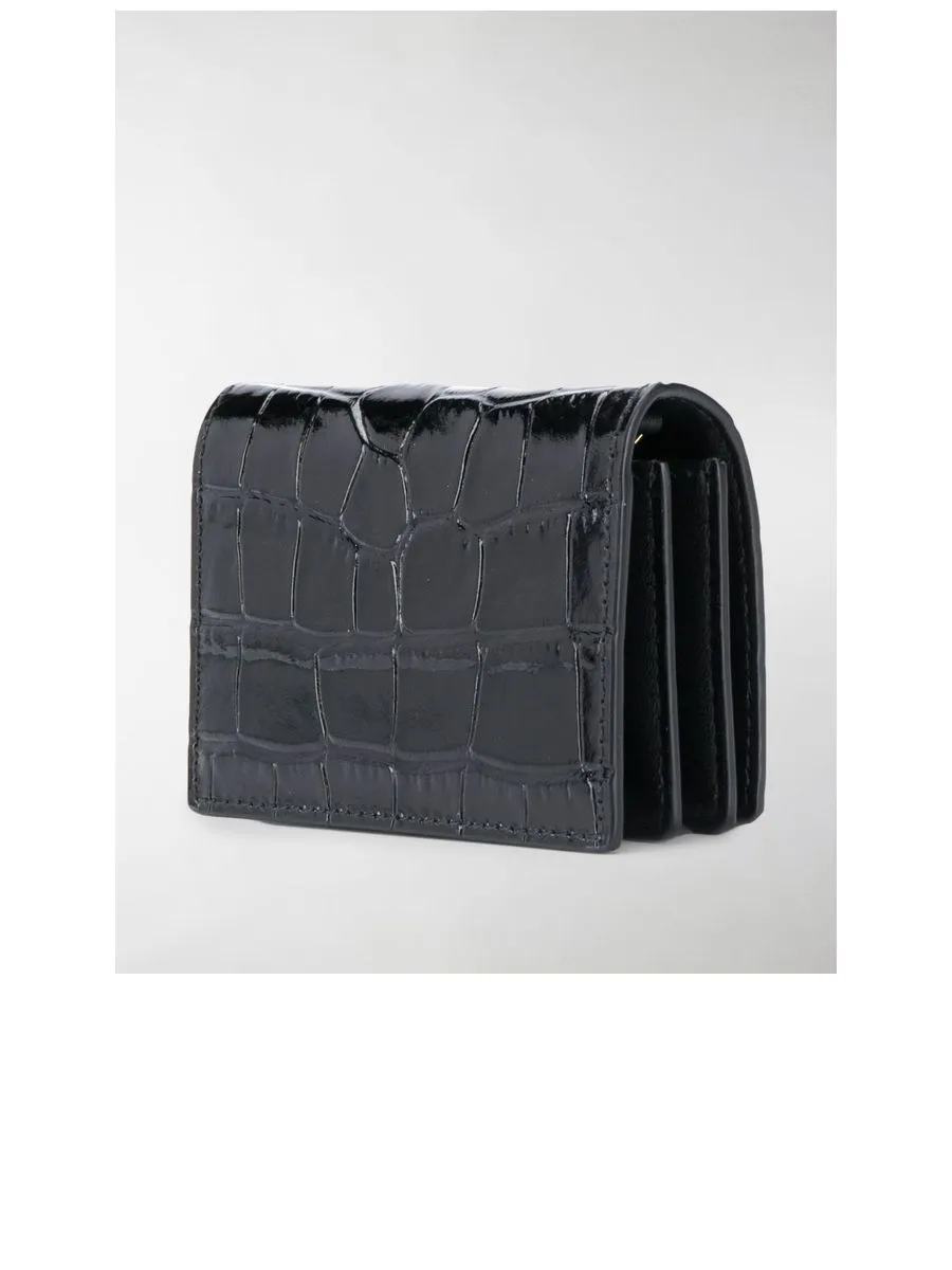 Crocodile Effect Chain Wallet
