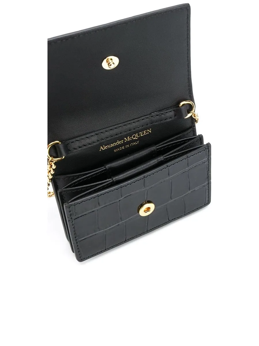 Crocodile Effect Chain Wallet