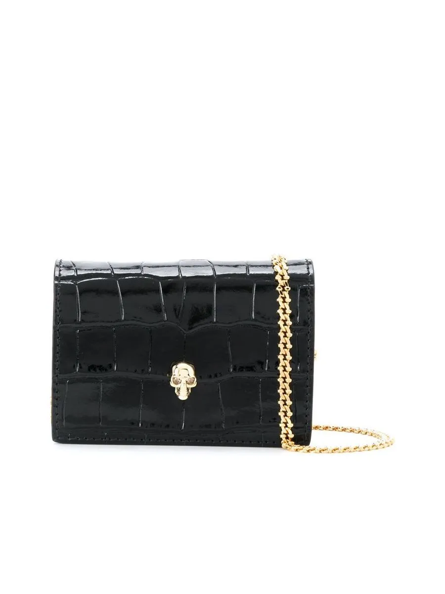 Crocodile Effect Chain Wallet