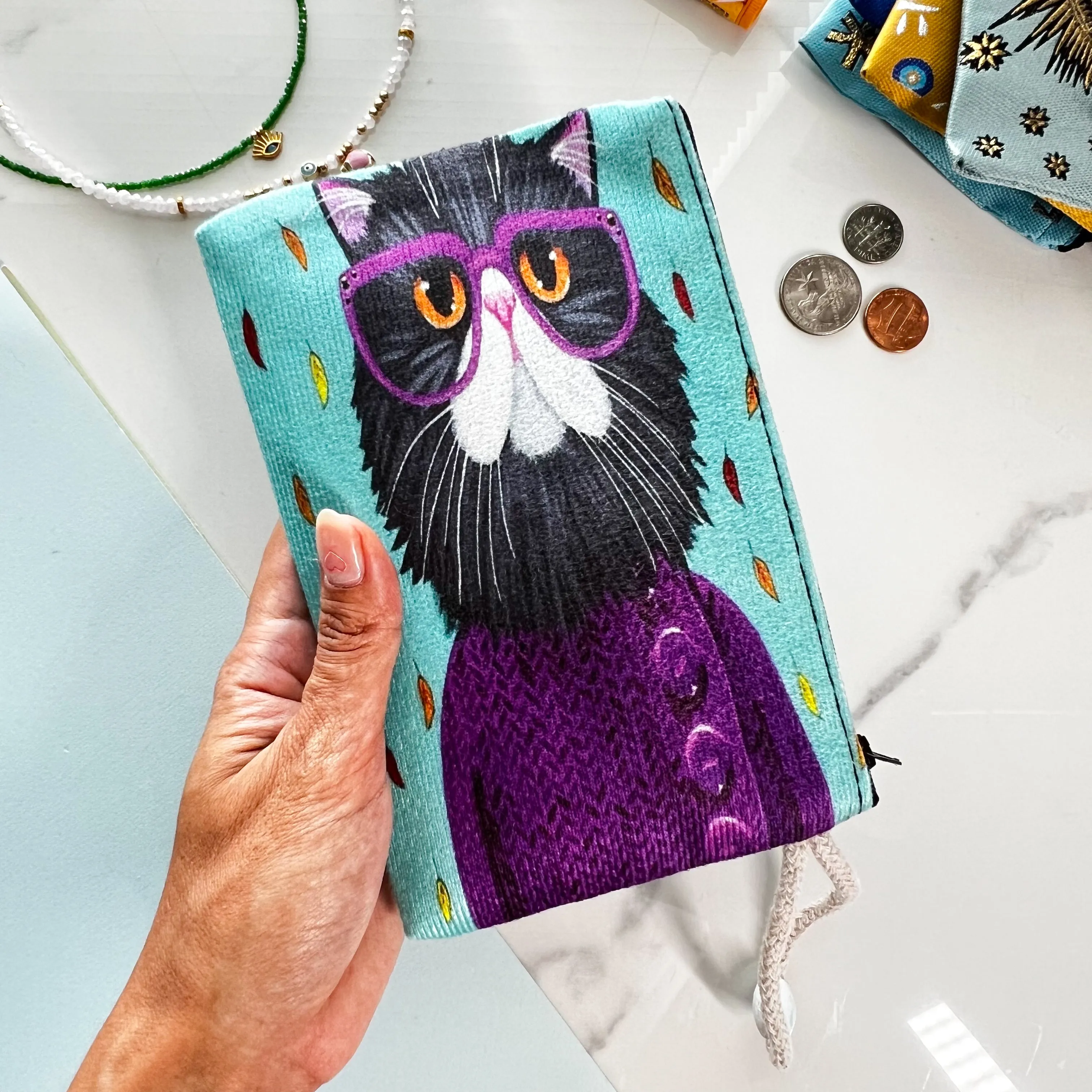 Cute Coin Purse, Gift for Cat Owners, Gifts with Cat Designs