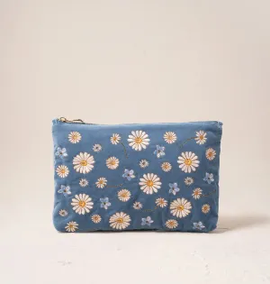 Daisy Dream Everyday Pouch - Dusky Blue