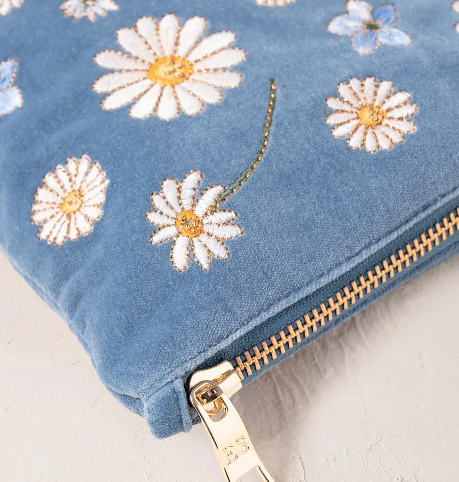Daisy Dream Everyday Pouch - Dusky Blue