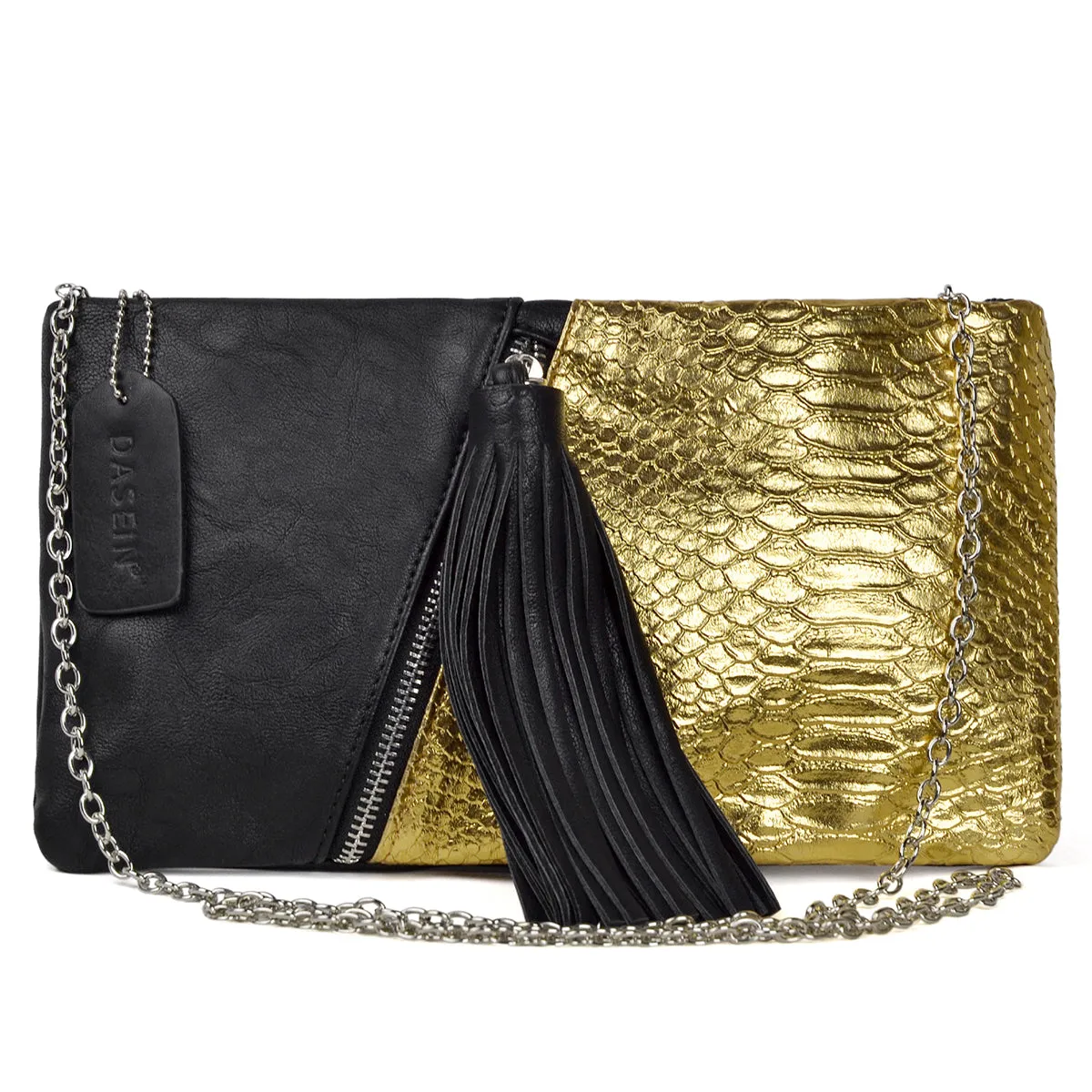 Dasein Clutch with Decorative Tassel