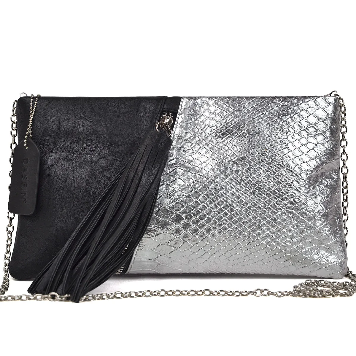Dasein Clutch with Decorative Tassel