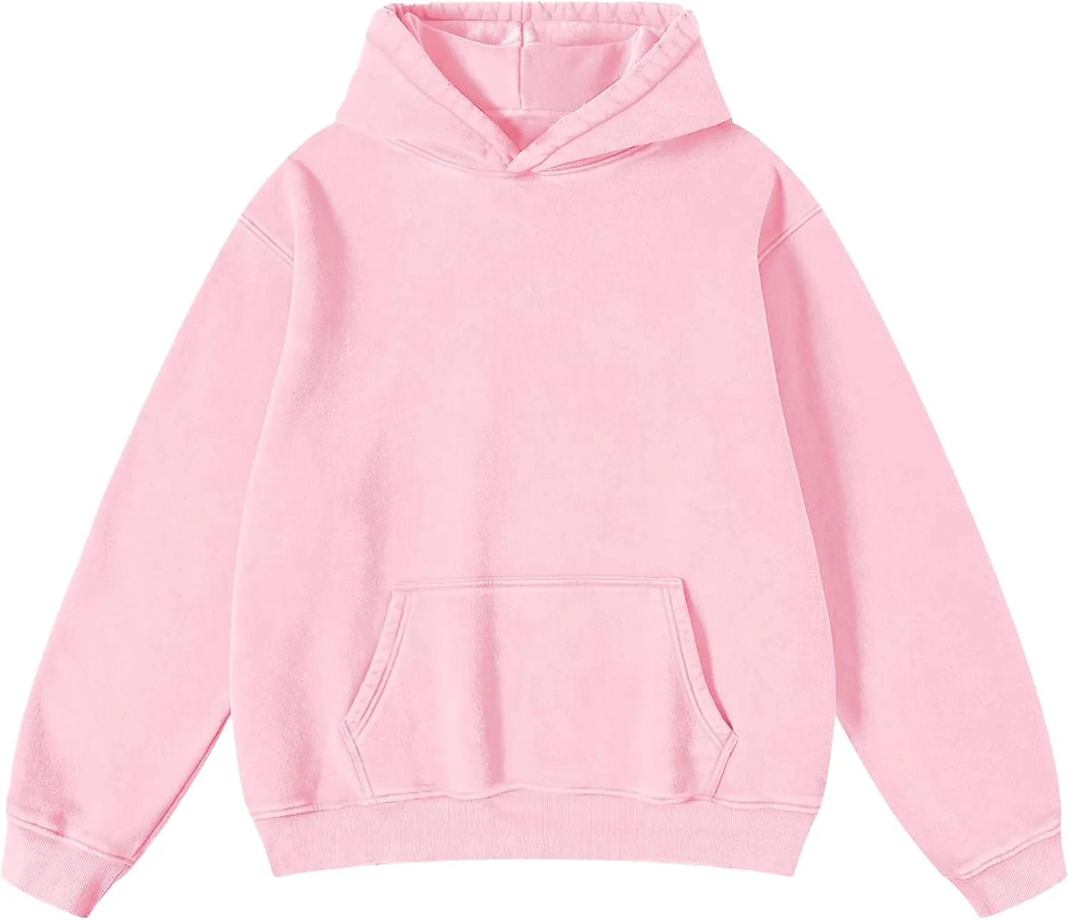 Dnzzs Womens Oversized Hoodie Acid Wash Hoodie Vintage Sweatshirt Heavyweight Fleece Cotton Streetwear Trendy Hoodies