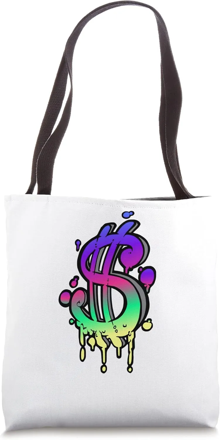 dollar sign. love money. hip hop. music. rap. rich Tote Bag