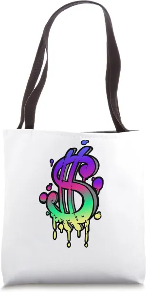 dollar sign. love money. hip hop. music. rap. rich Tote Bag