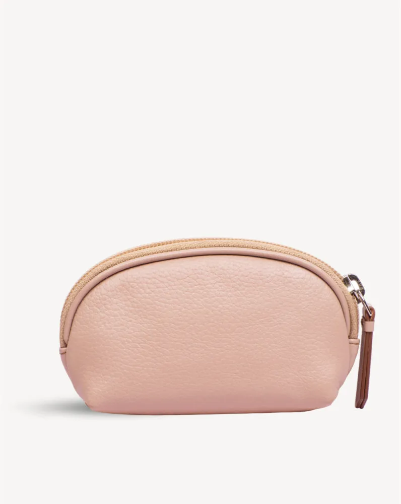Dome Small Key Pouch - Nude Pink