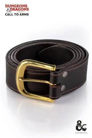 Dungeons & Dragons Leather Belt Brown