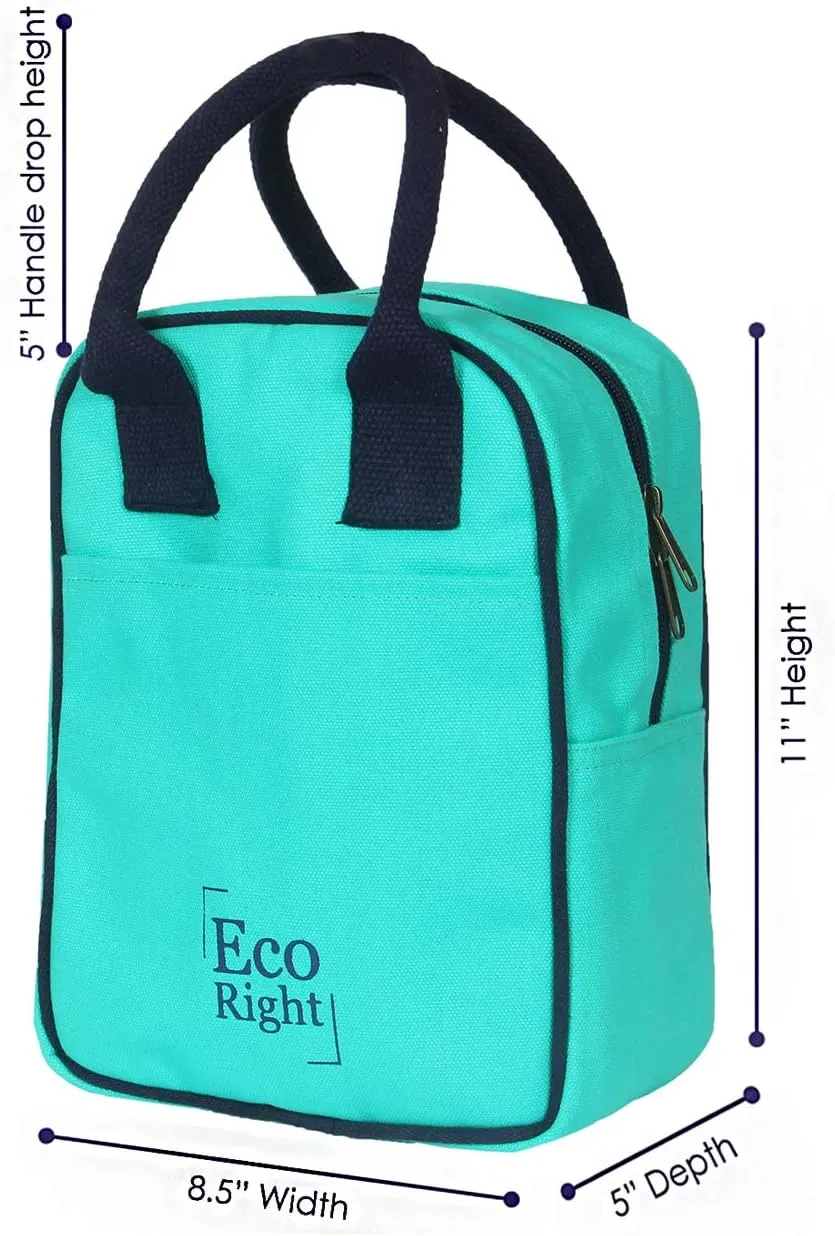 Eco Right Insulated Lunch Bag Women, Work Lunch Box for Men, Adults