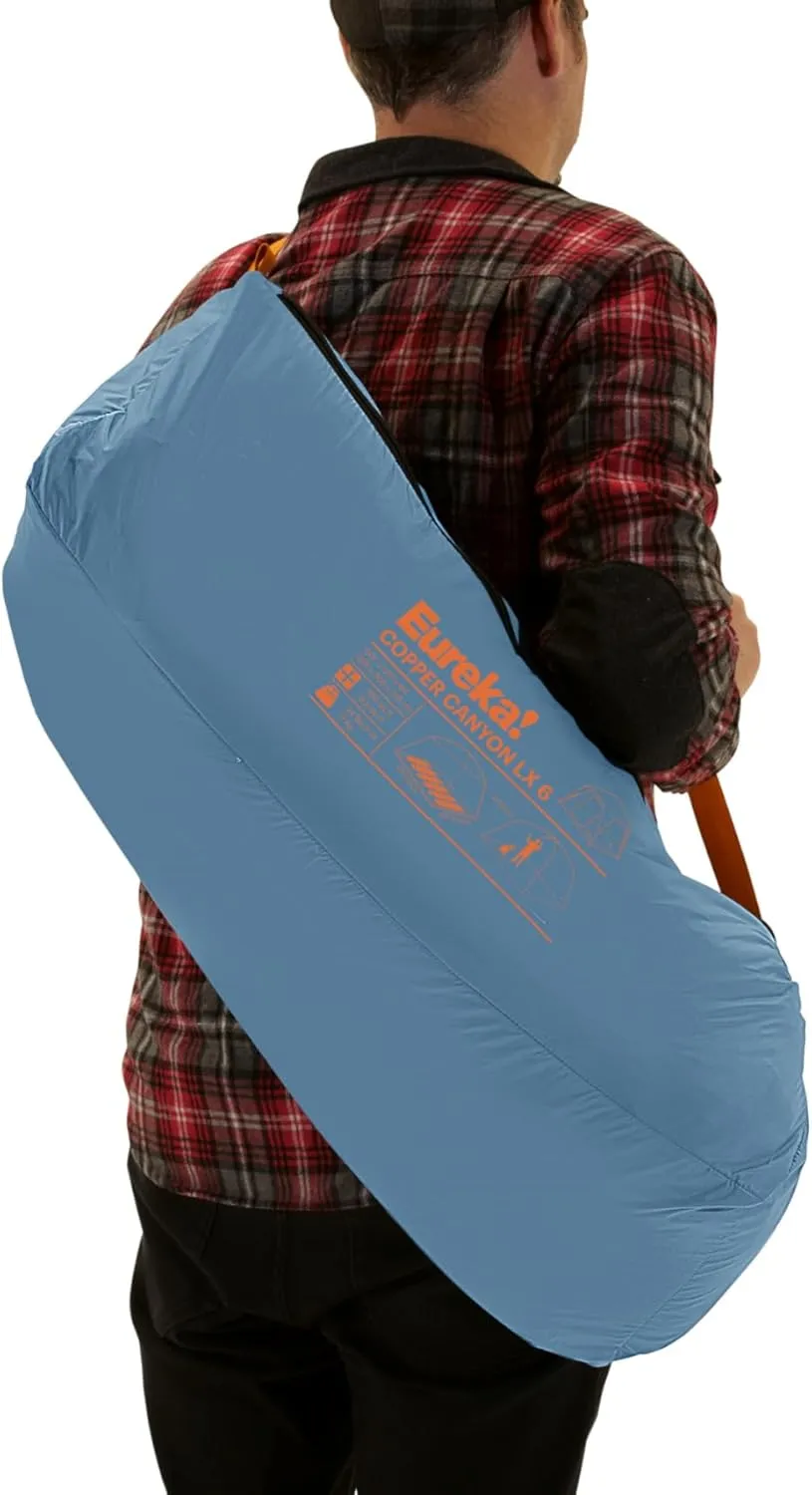 Eureka! Copper Canyon LX, 3 Season, Family and Car Camping Tent (4, 6, 8 or 12 Person)