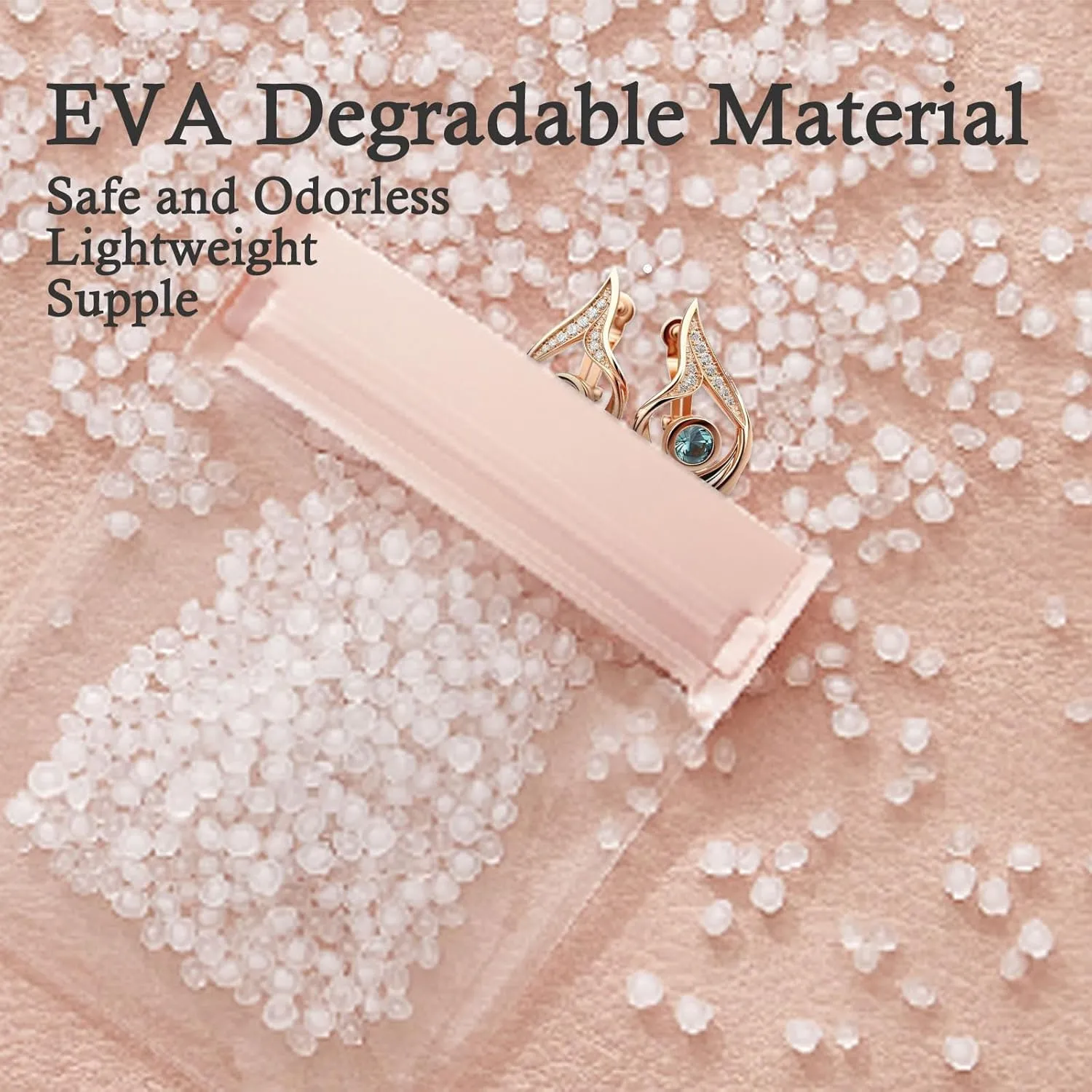 EVA Anti Tarnish Jewelry Bags Storage, Small Clear Plastic Jewelry Pouches Organizer for Gold Silver Ring Earing Chain Bracelet, Jelly-Like Softness, No Yellowing, No Odors, 30 PCS Mixed Sizes