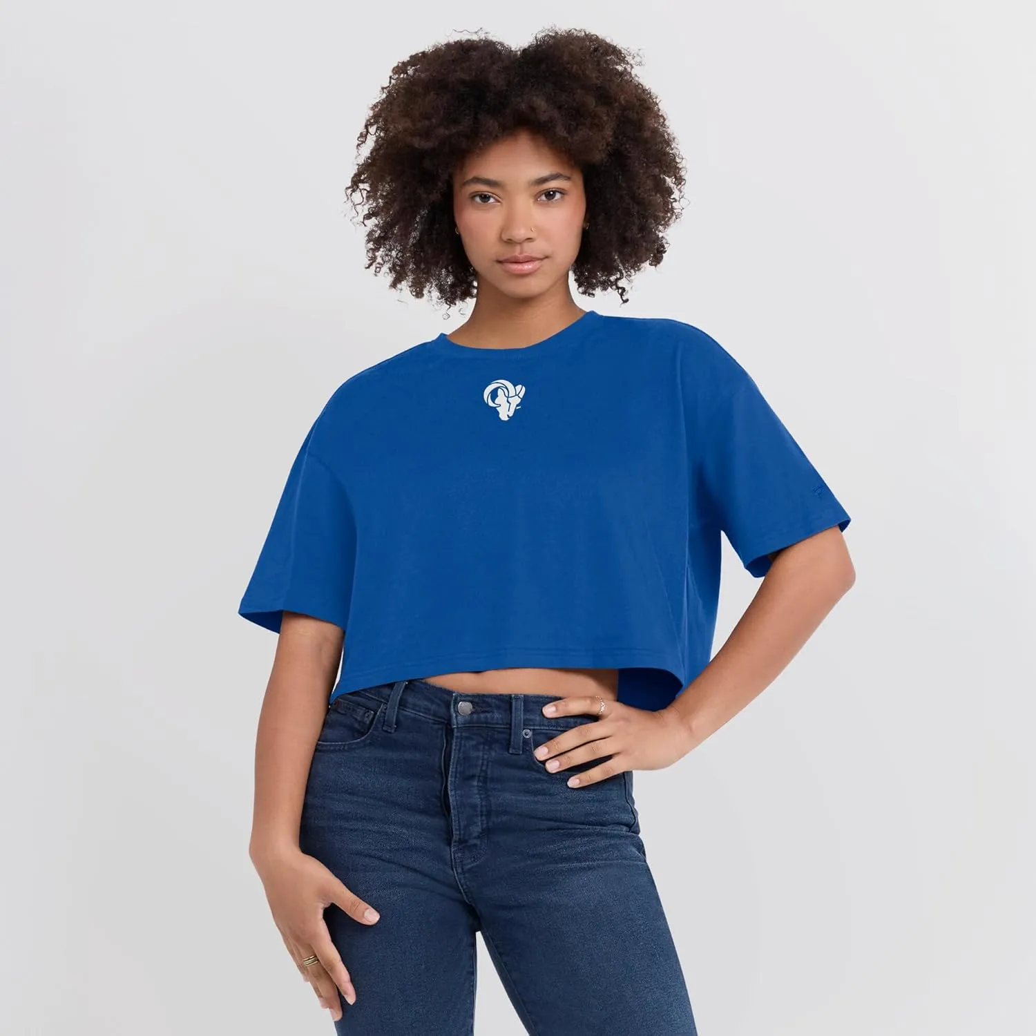 Fanatics Women's NFL Elements Super Soft Boxy Cropped T-Shirt