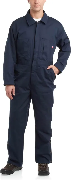 Firestone Men's Coveralls - Water Resistant Twill Long Sleeve Overall for Work Utility and Safety (Sizes: M-XXL, Runs Small)